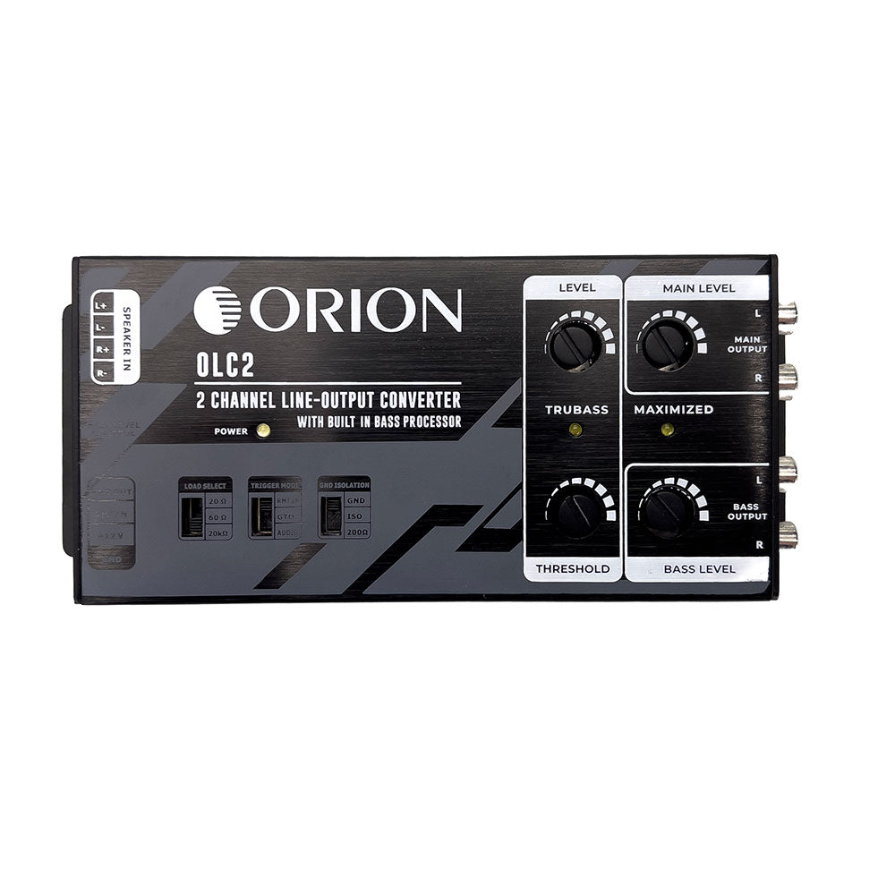 Orion OLC2 - Two-Channel Line Out Converter With Bass Processor