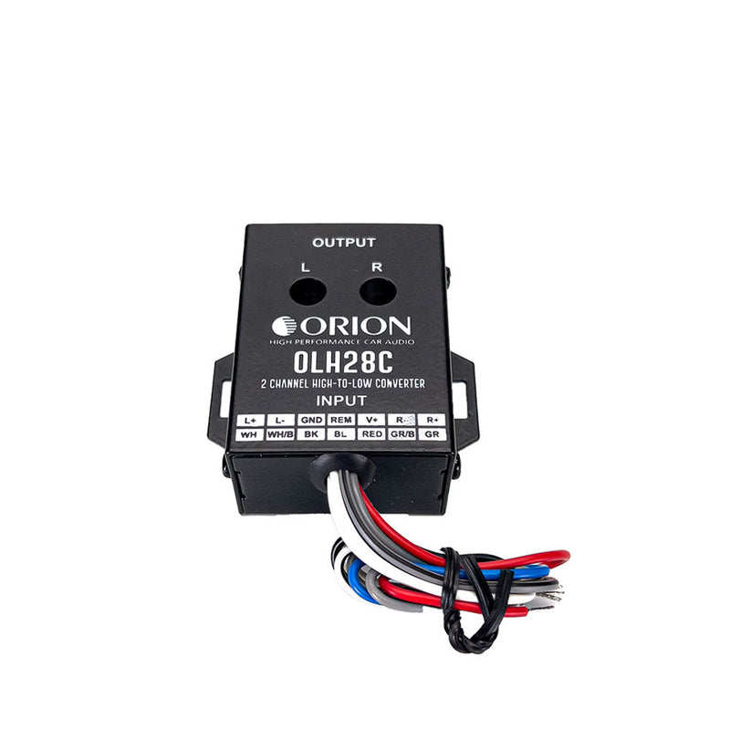 Orion OLH28C - 2 Channel High to Low Built-In 12V Remote Level Converter