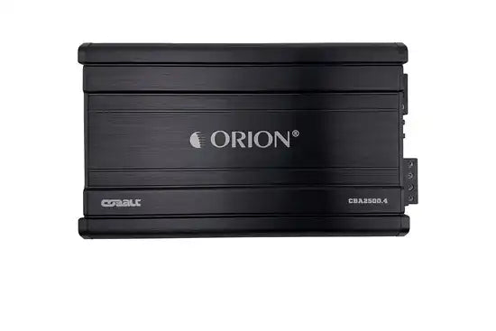 ORION CBA2500.4 COBALT Series 2500 Watts MAX 4-Channel Class A/B Amplifier