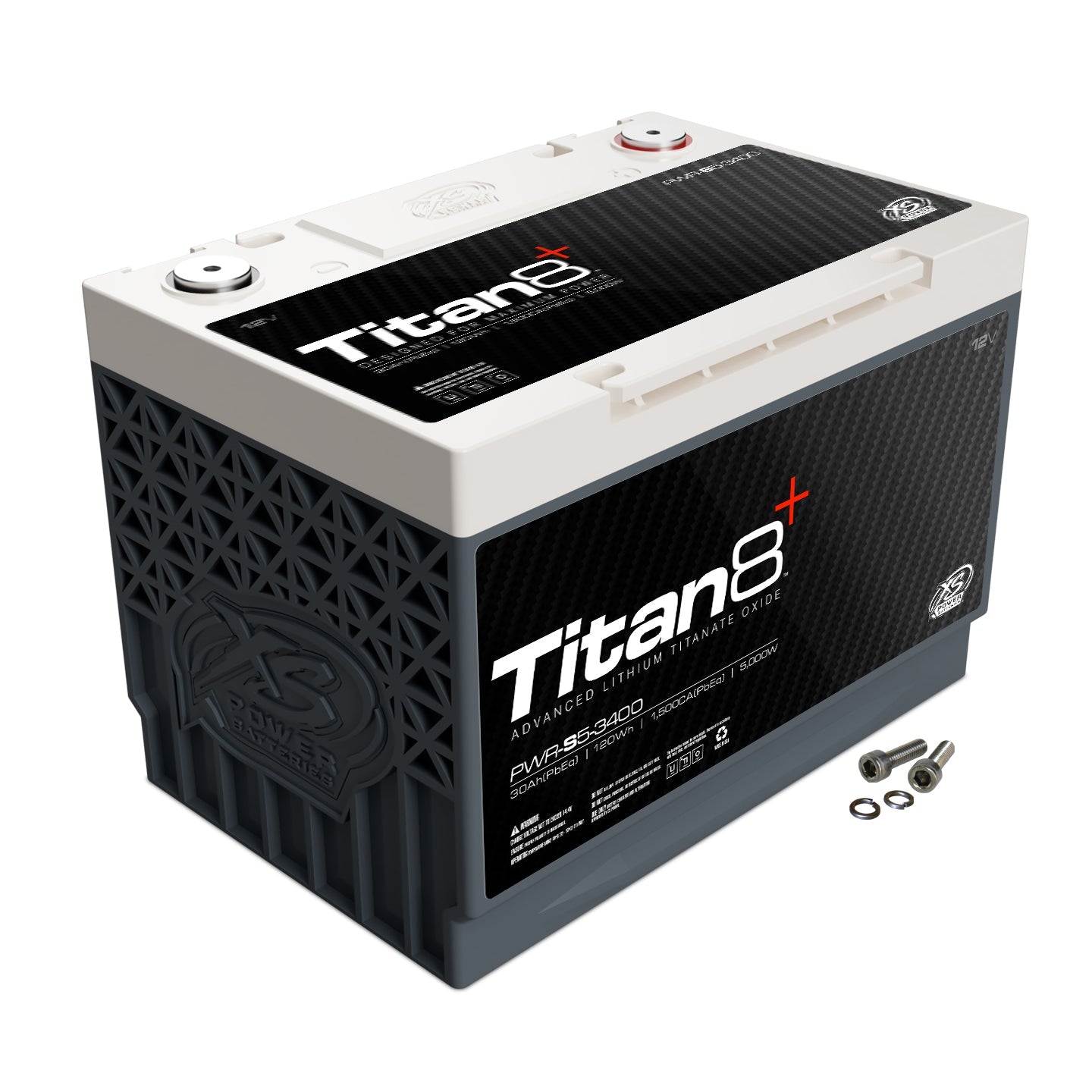 PWR-S5-3400 12V BCI Group 34/78, Lithium Titanate Oxide Battery