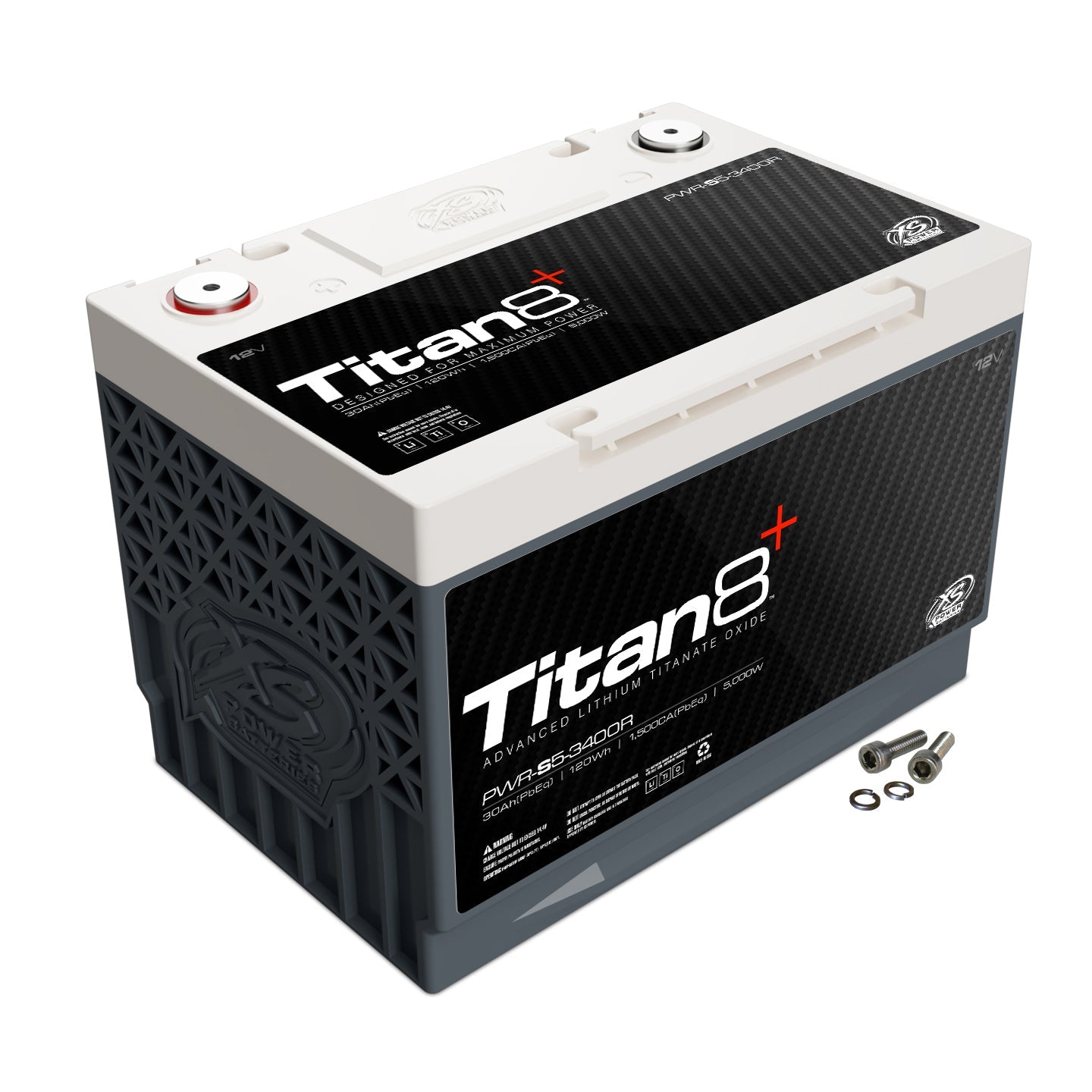 PWR-S5-3400R 12V BCI Group 34R, Lithium Titanate Oxide Battery