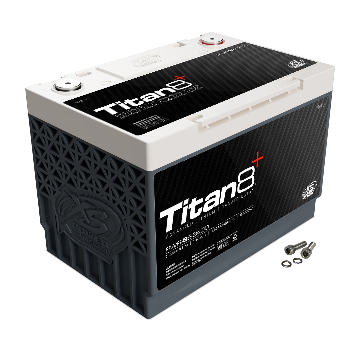 PWR-S6-3400 14 Volt BCI Group 34/78, LTO Battery