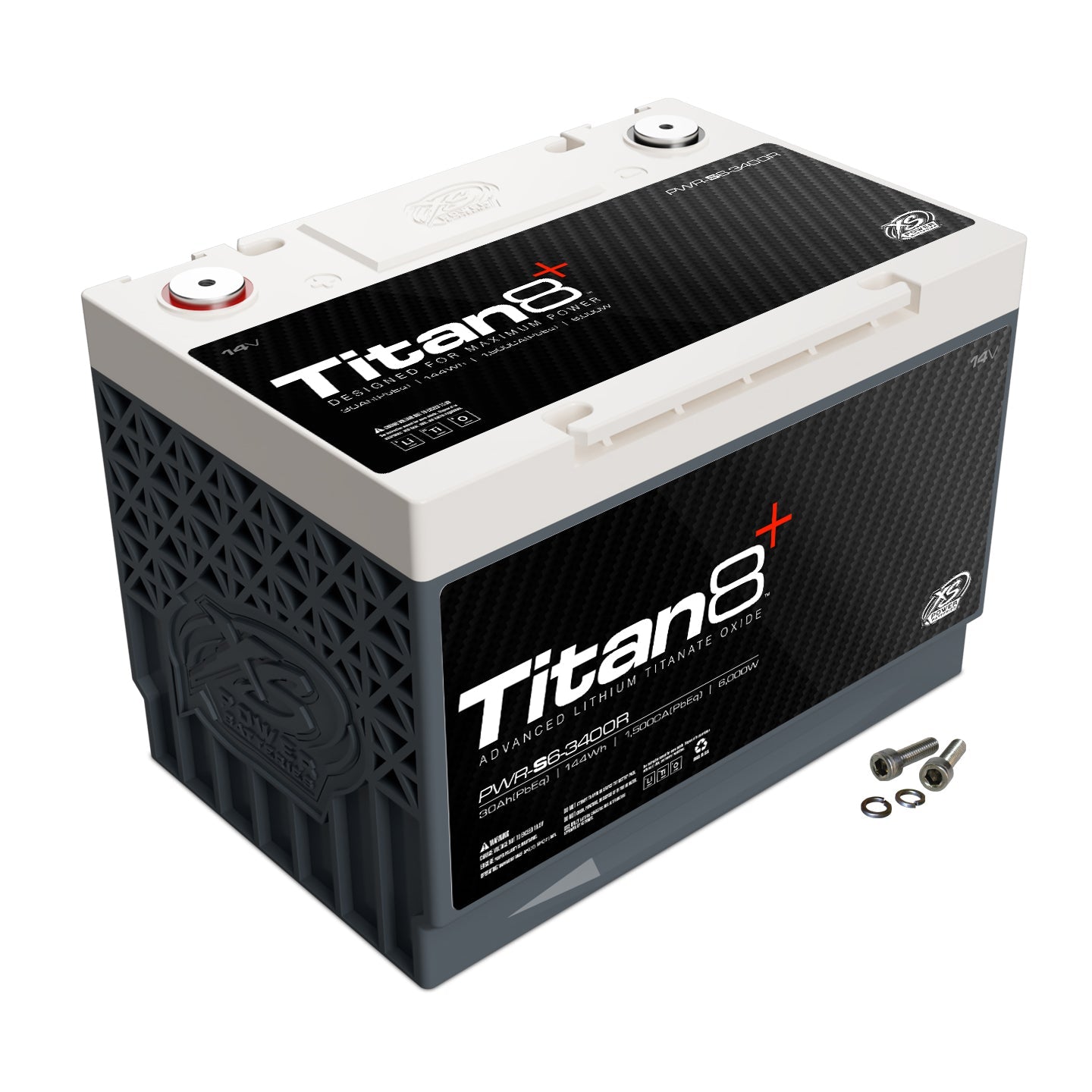 PWR-S6-3400R 14 Volt BCI Group 34R, LTO Battery