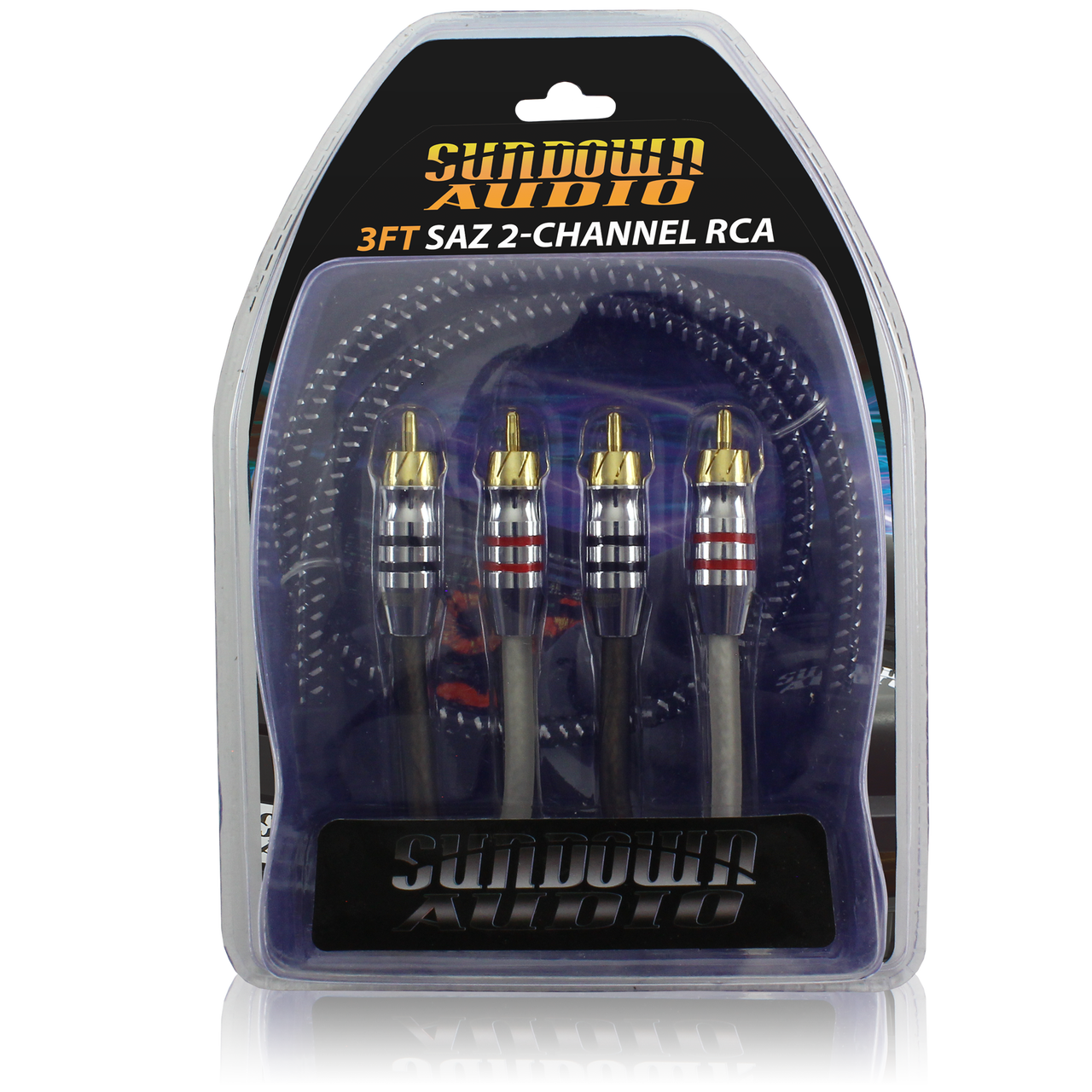 Sundown Audio SAZ 2-Channel RCA 3 ft