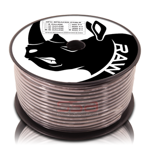 RHYNO 16 AWG Speaker Wire Twisted OFC 400ft Spool