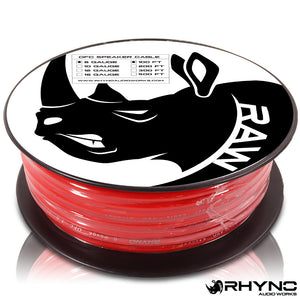 RHYNO 8 AWG OFC Power Cable - 100ft Spool