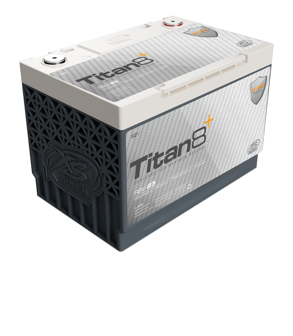RSV-23 12V BCI Group 34 Lithium Titanate Battery