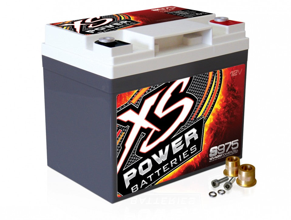 XS Power S975 12V AGM Starting Battery, Max Amps 2,100A  CA: 525A