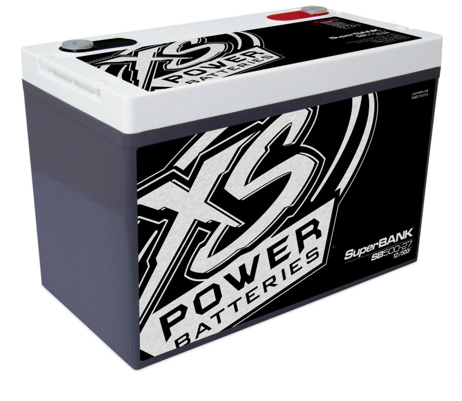 XS Power 12V Super Capacitor Bank, Group 27, Max Power 4,000W, 500 Farad