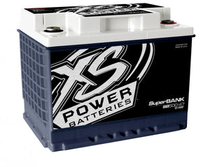 XS Power 12V Super Capacitor Bank, Group 47, Max Power 4,000W, 500 Farad