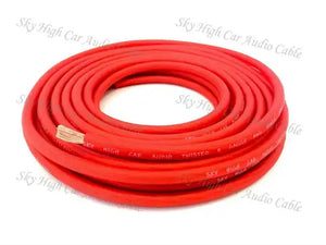 SHCA 8 Gauge Red 250' OFC Power Cable - Open Box