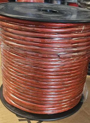 SHCA 8 Gauge Red 250' OFC Power Cable - Open Box