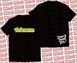 SHTNONM - Shadow Tee | Black / Green