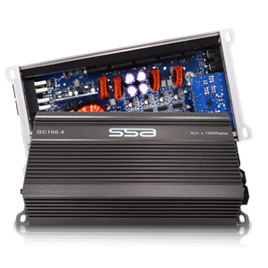 SSA GC100.4 - 4 Channel Micro Amplifier - 100w x 4 Ch