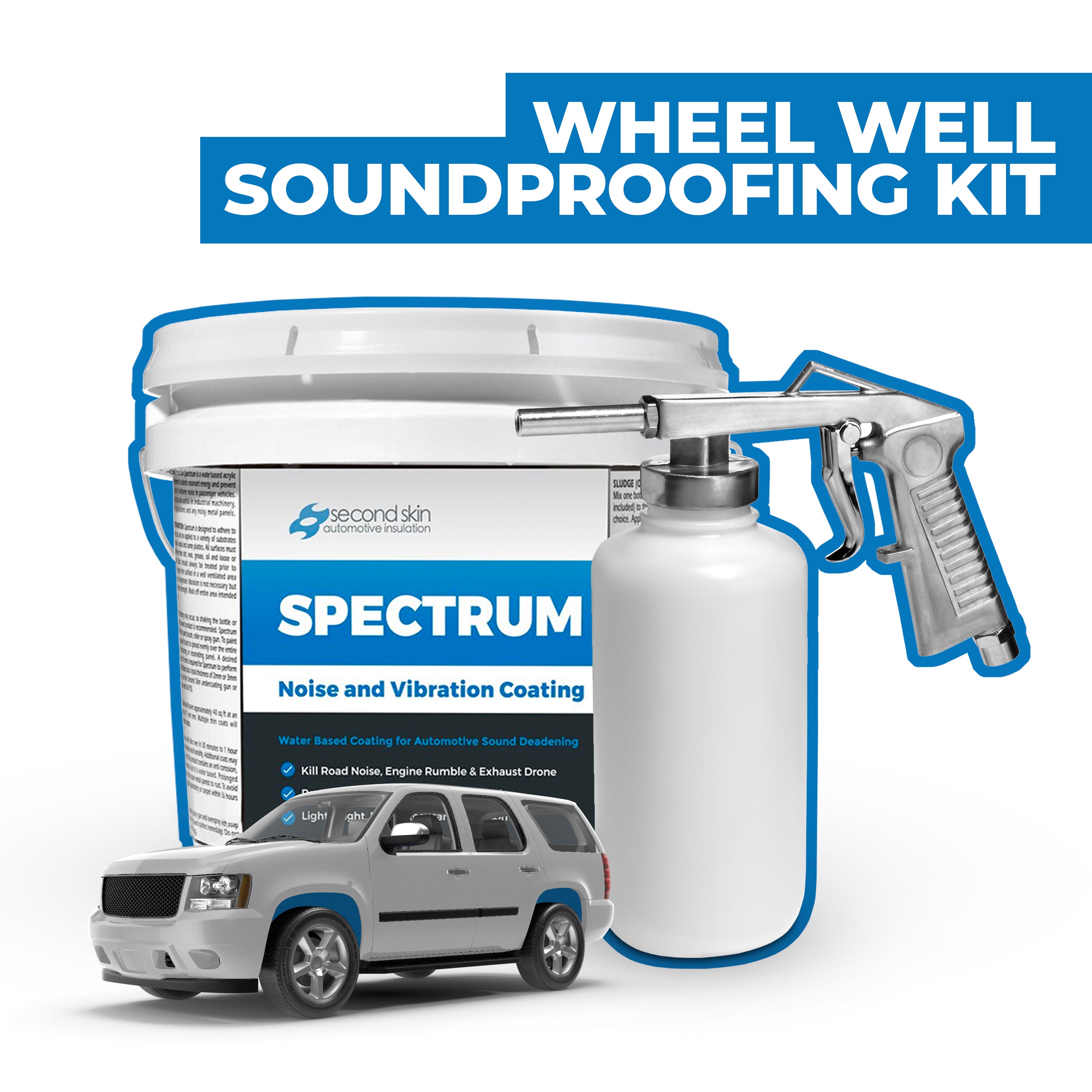 Wheel Well Soundproofing Kit
