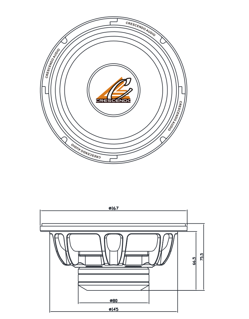 Crescendo UN-65 6.5