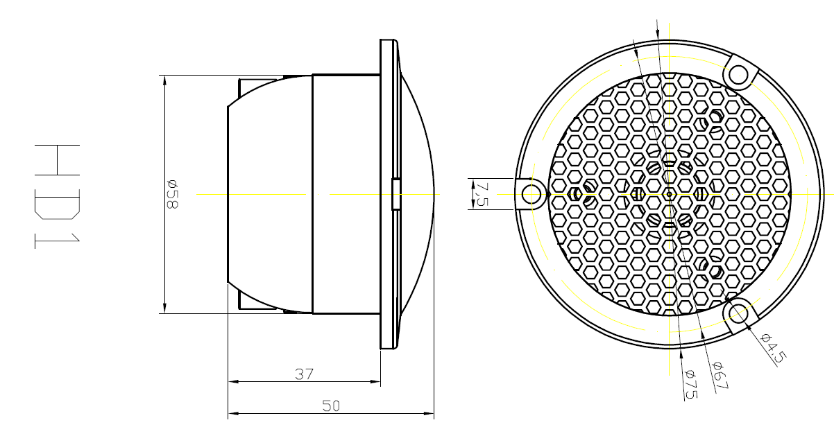 Crescendo Audio HD-1 Supertweeter