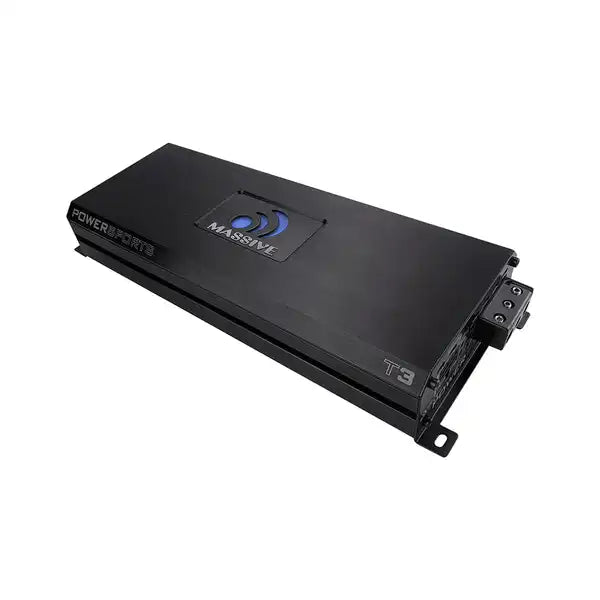 T3 - 1,400w RMS Mono Block Marine IP65 Amplifier by Massive Audio®