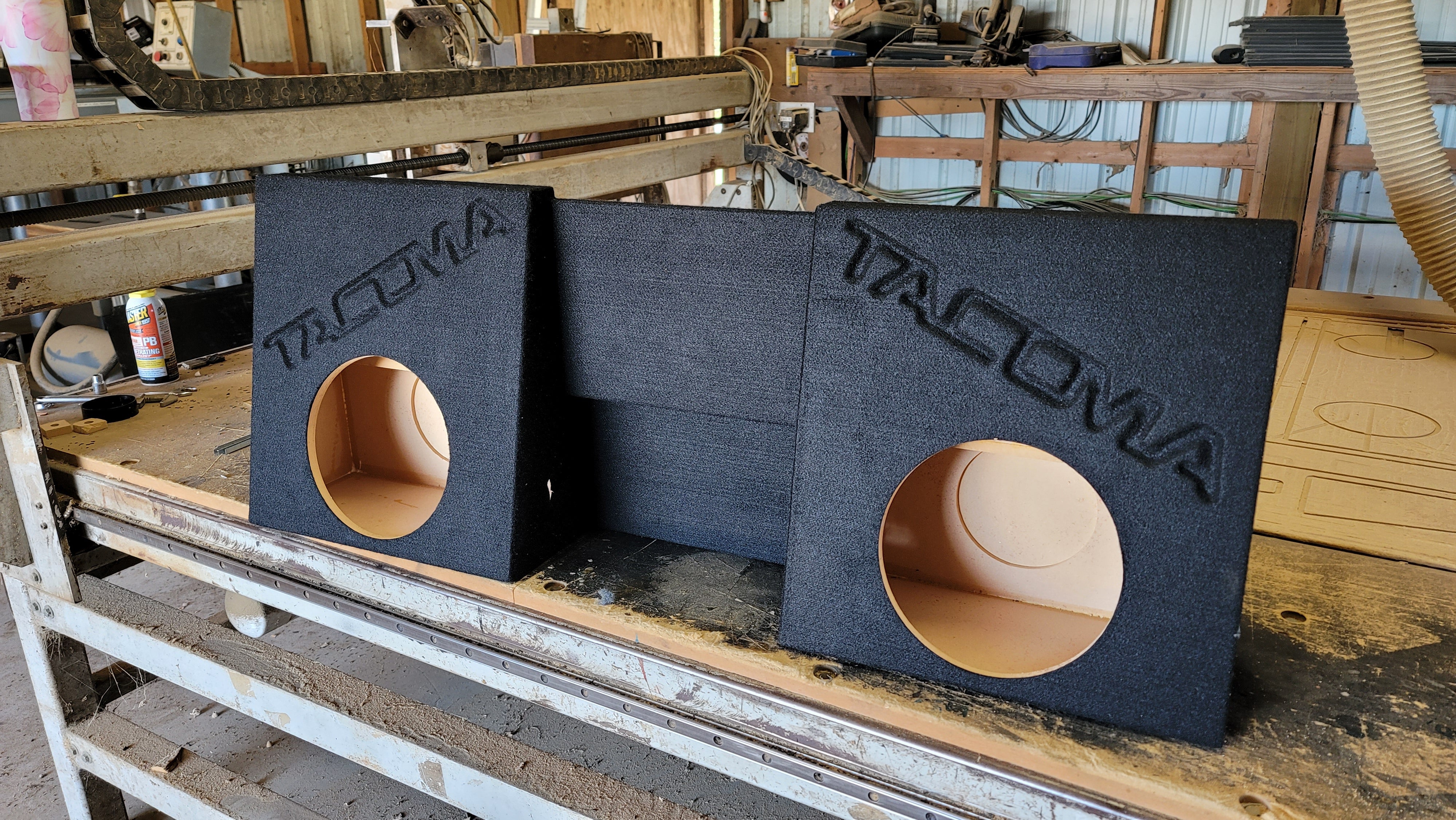 2005-2015 TOYOTA TACOMA DOUBLE CAB DUAL SUB BOX