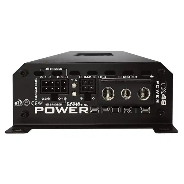 TX48 -800w RMS 4 Channel Marine IP65 Bluetooth Amplifier by Massive Audio®