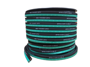 Full Tilt 12 Gauge Teal/Black 100' Tinned OFC Oxygen Free Copper Wire