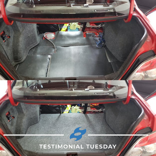 Trunk Sound Deadening Package