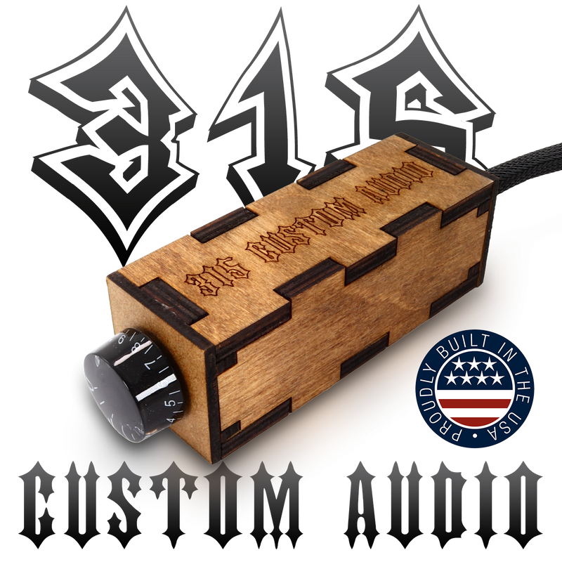 The Woody Bass Knob by 315 Custom Audio