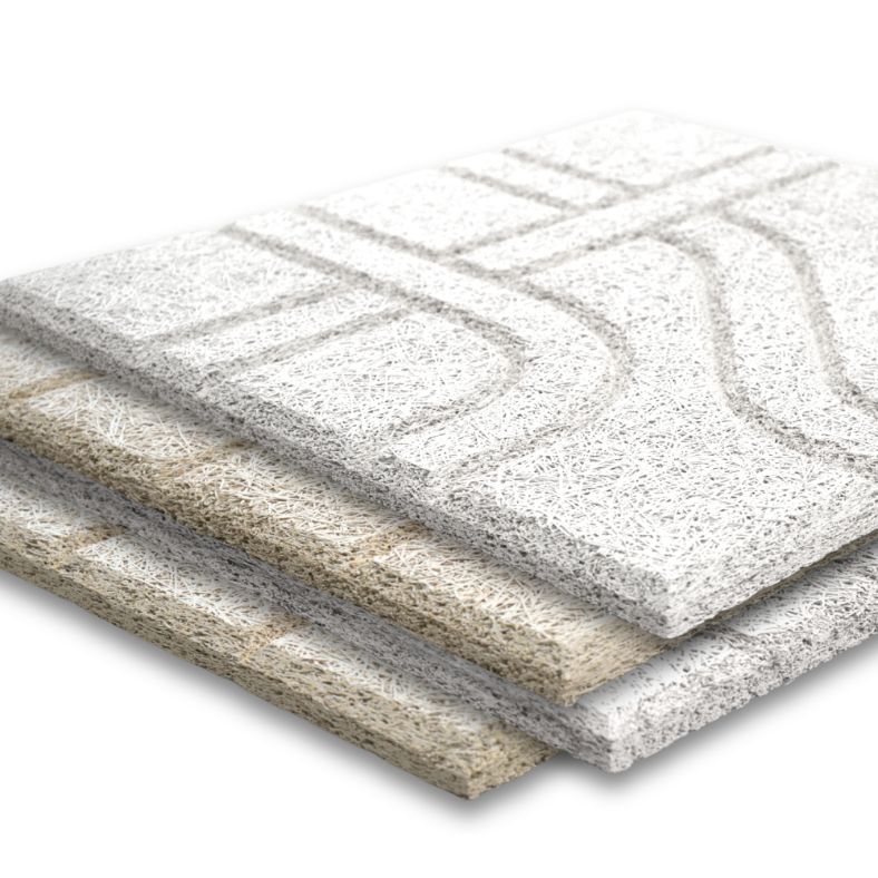 Timberwool™ Wood Fiber Engraved Acoustic Panels