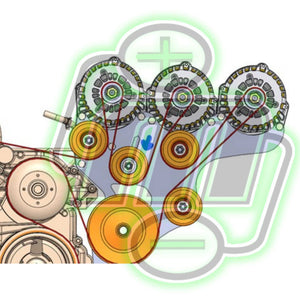 Triple Bracket late 99-13 GM Trucks w/4.8L, 5.3L, 6.0L & 6.2