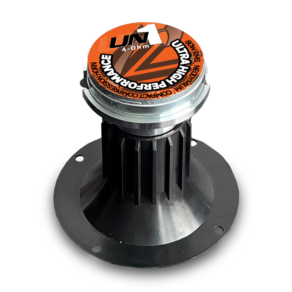 Crescendo Audio UN-1 Compact Compression Horn Tweeter | SINGLE