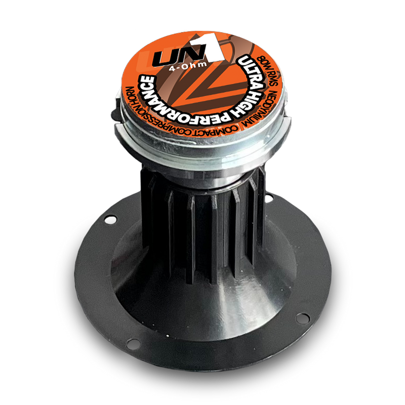 Crescendo Audio UN-1 Compact Compression Horn Tweeter | SINGLE