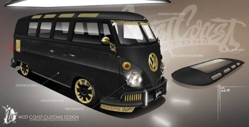 West Coast Customs VW Bus Build Package