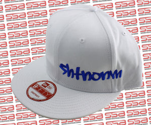 SHTNONM White / Blue Flexfit Hat