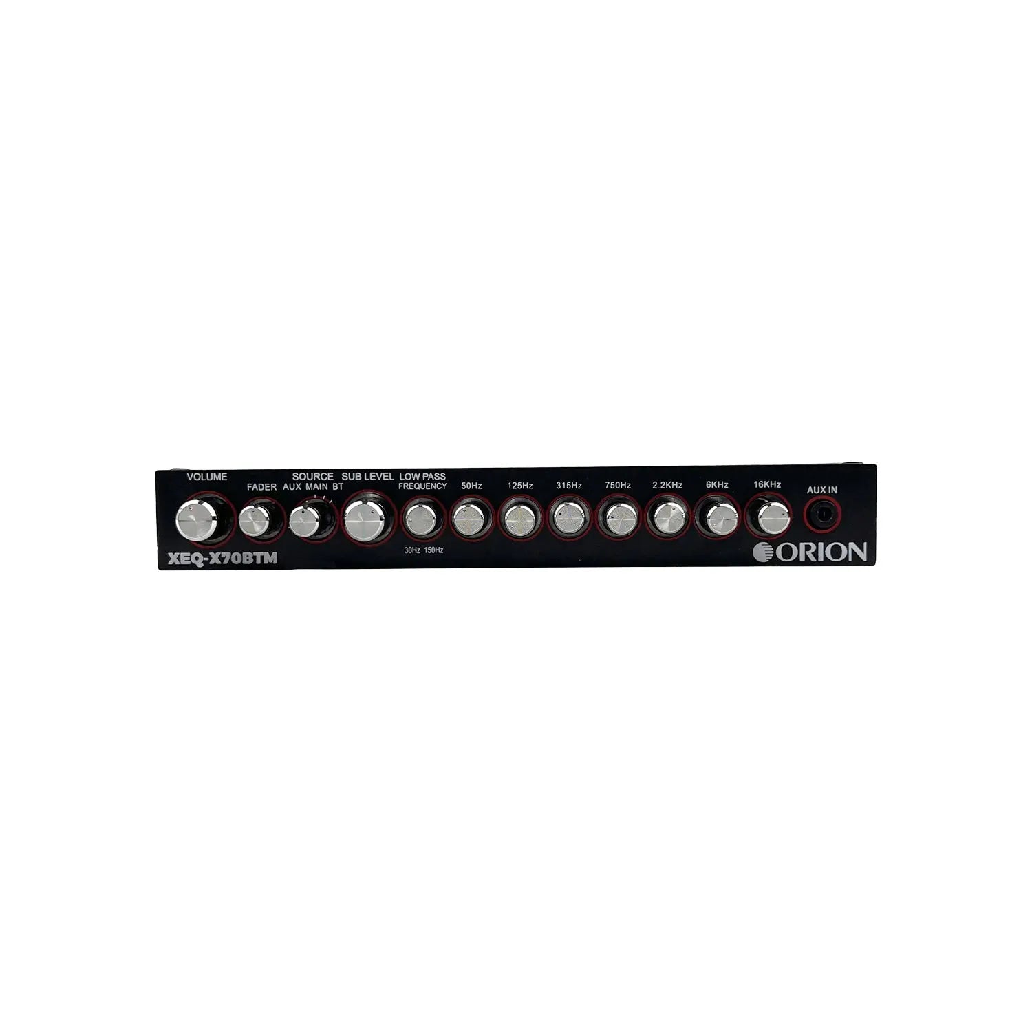 Orion XEQ-X70BTM - 7-BAND GRAPHIC EQUALIZER
