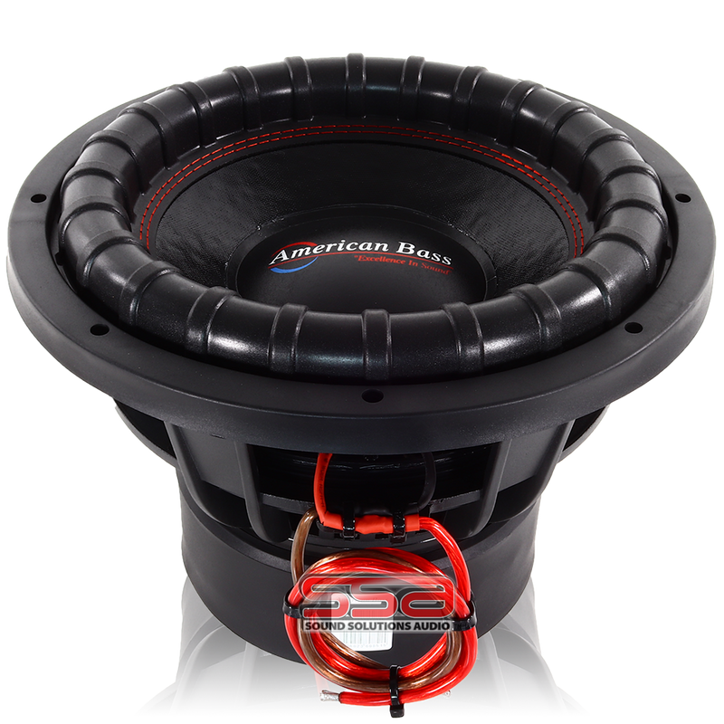 American Bass XFL 12 Inch 1000w RMS DVC Subwoofer