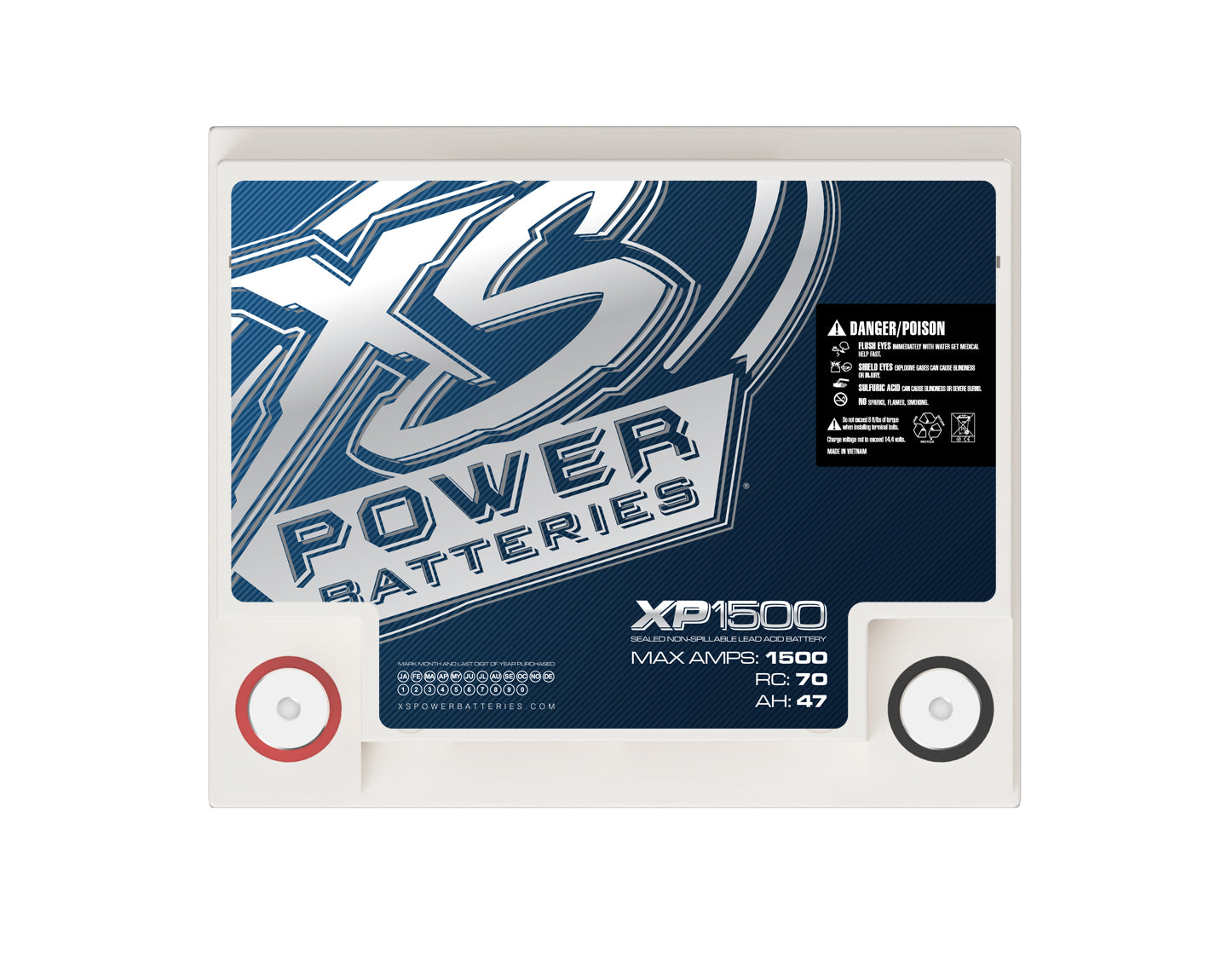 XS Power - XP1500 12V AGM battery