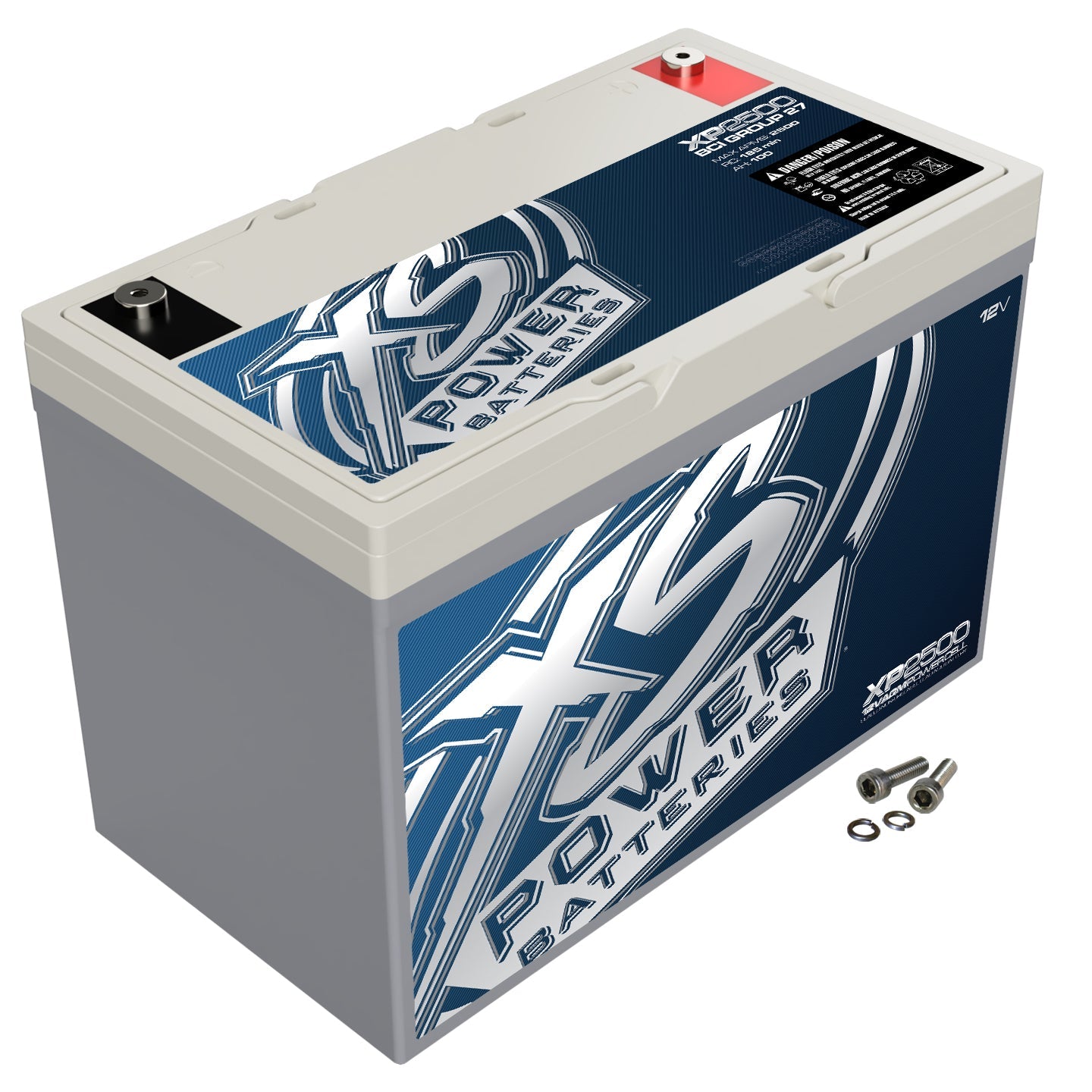 XS Power XP2500 12V AGM Secondary Reserve Battery