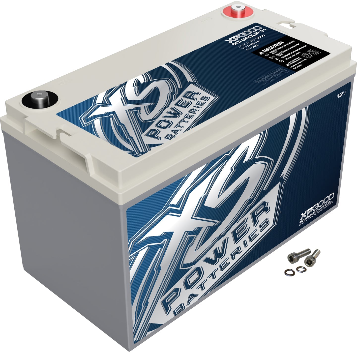 XS Power XP3000 12V AGM Secondary Reserve Battery