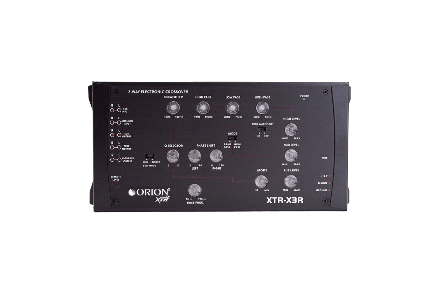 Orion XTR-X3R - 3-Way Electronic Crossover