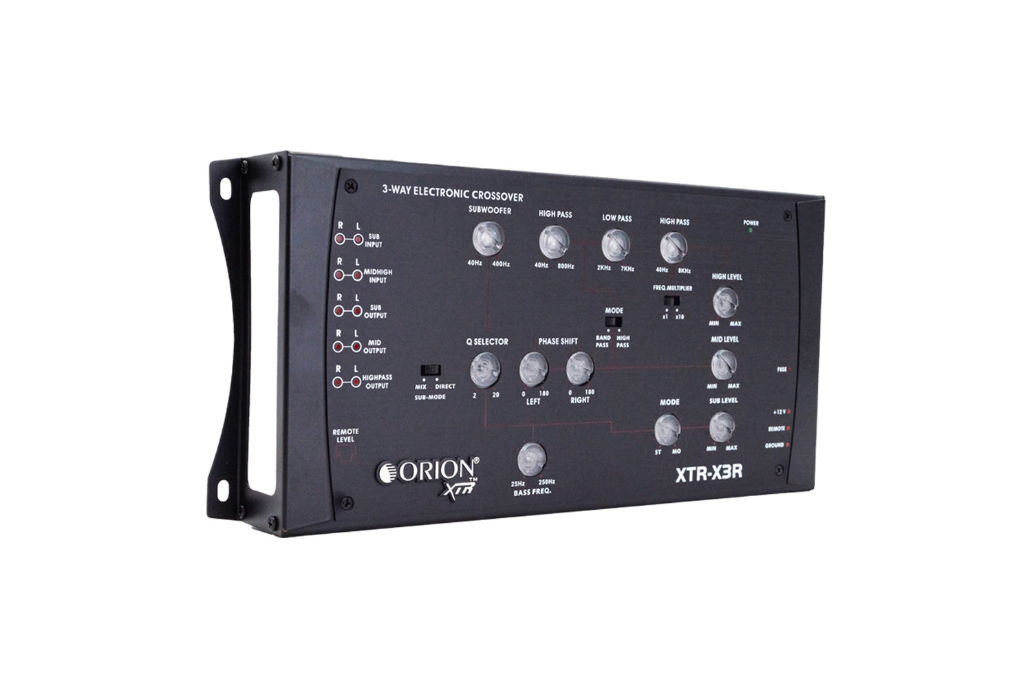 XTR-X3R 3-Way Electronic Crossover for Superior Sound Quality