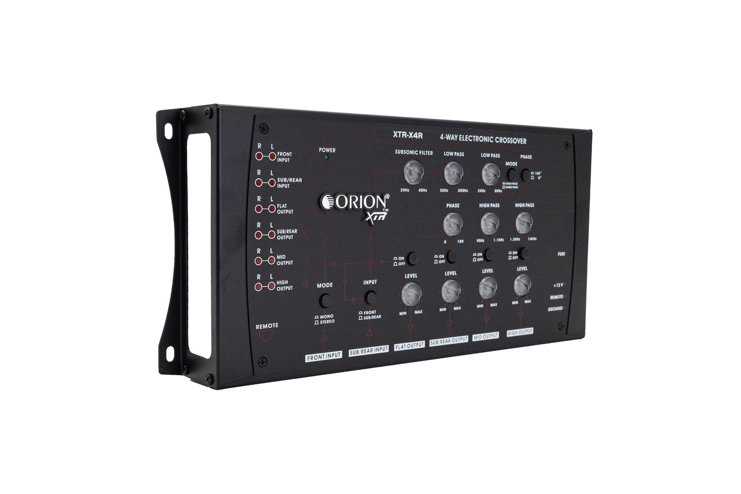 Orion XTR-X4R - 4-Way Electronic Crossover