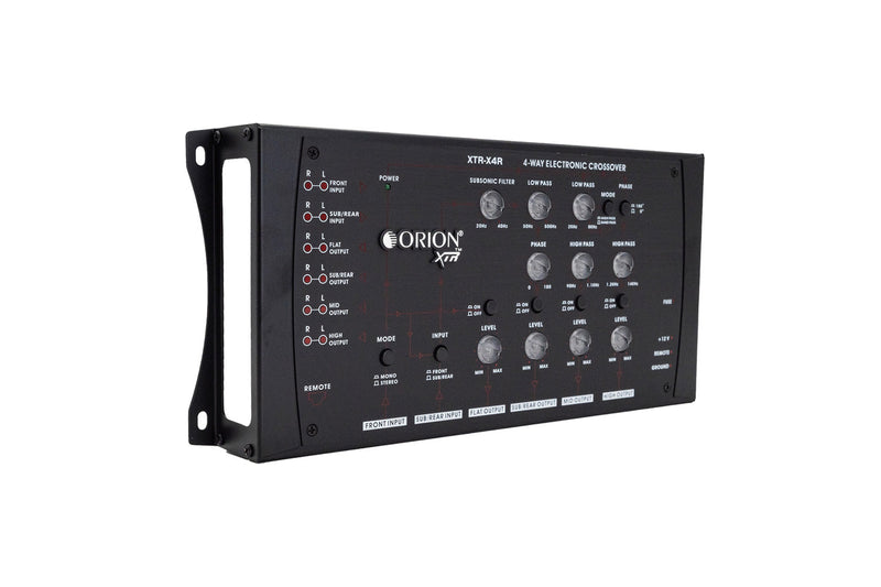 Orion XTR-X4R - 4-Way Electronic Crossover