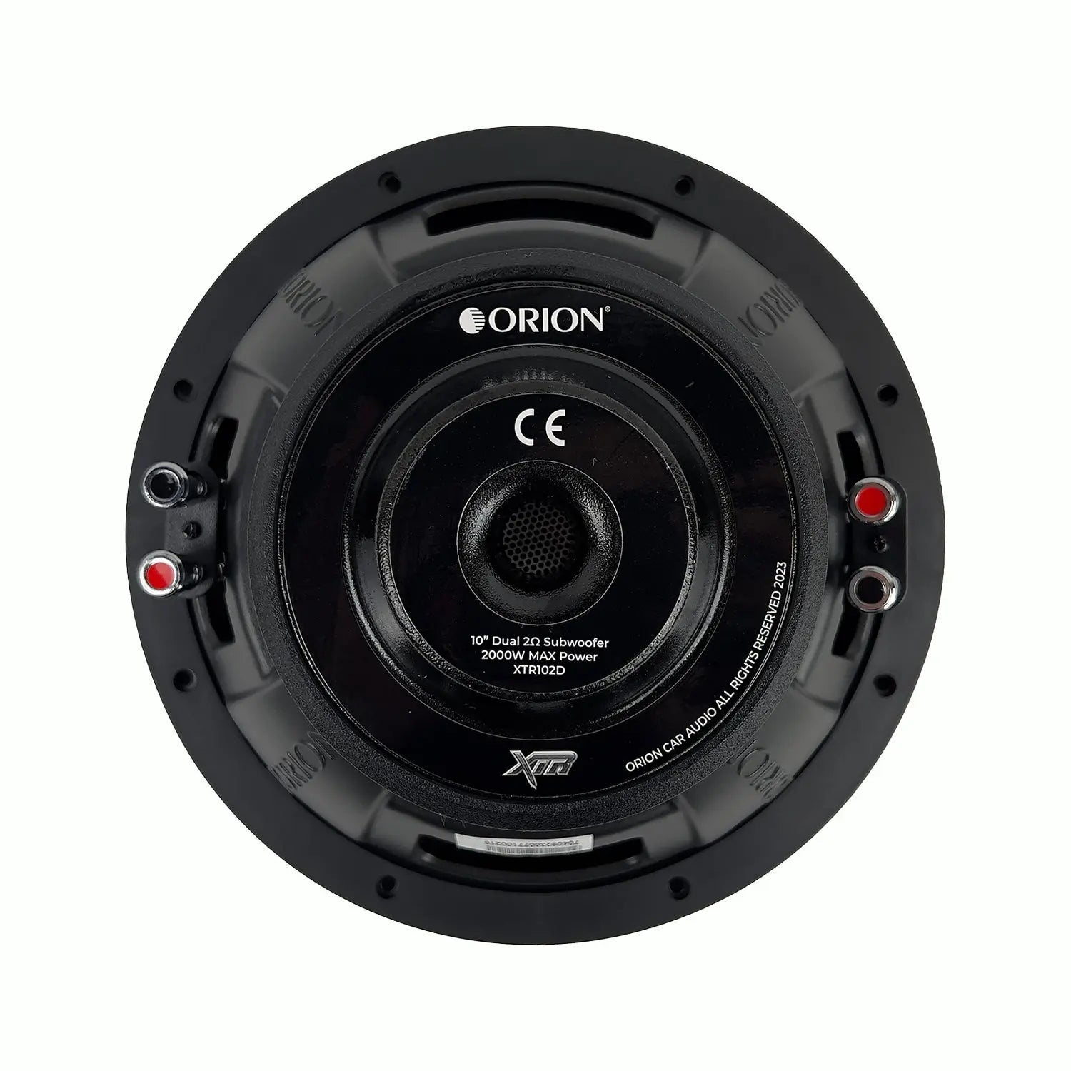 Orion XTR102D - 10 Inch Subwoofer 500 Watts RMS 2-Ohm DVC