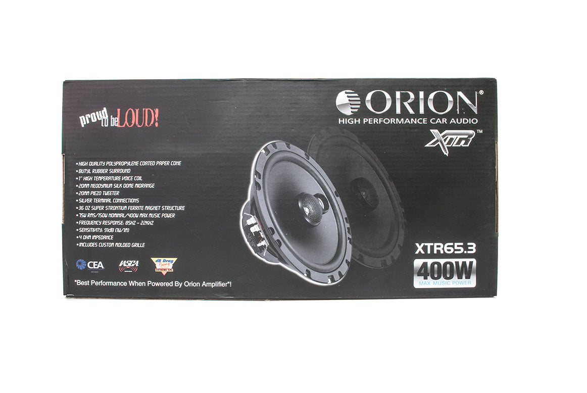 ORION XTR COAXIAL SPEAKER 6.5