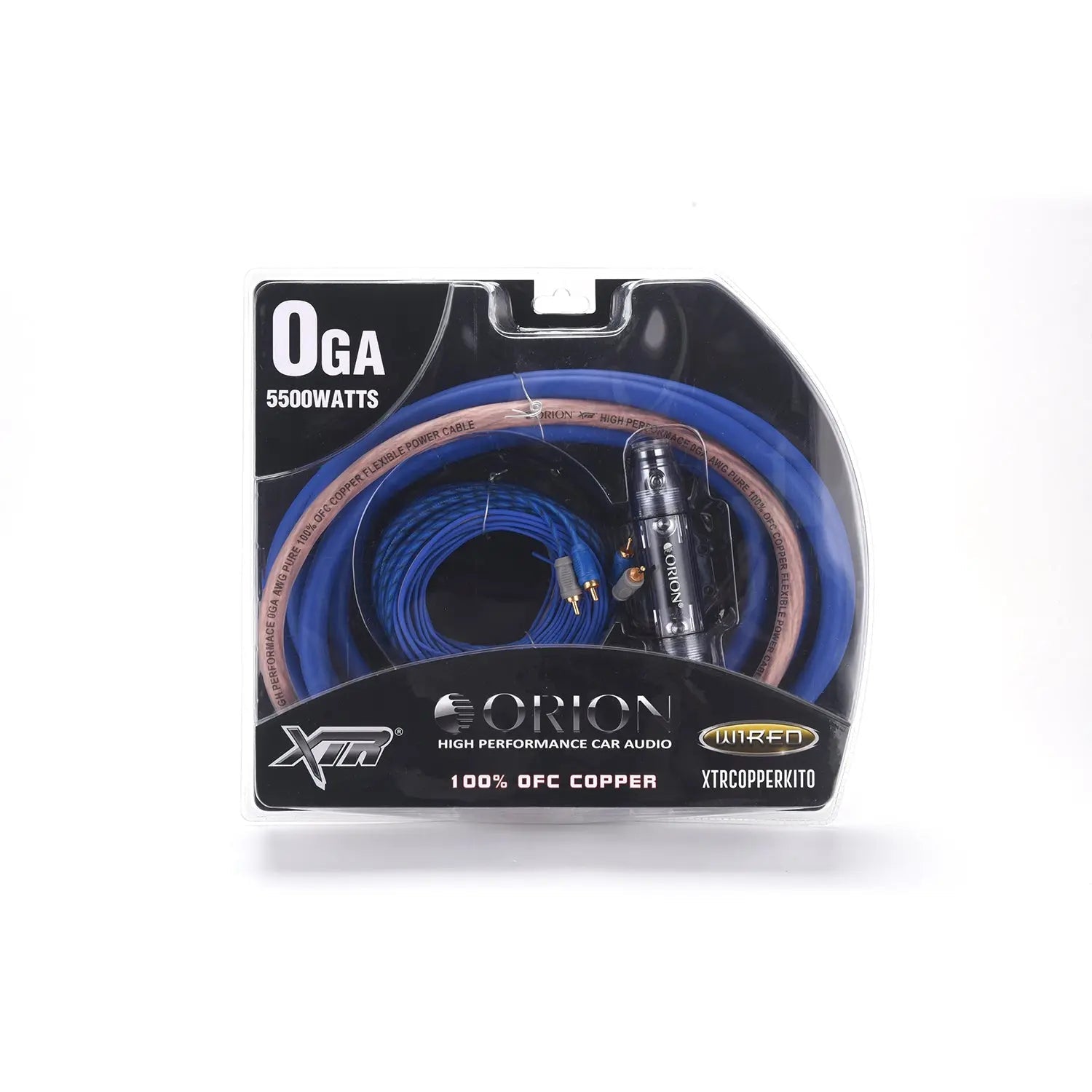Orion ORION 0-GAUGE 100% OXYGEN FREE COPPER (OFC) AMPLIFIER WIRING KIT I XTRCOPPERKIT0