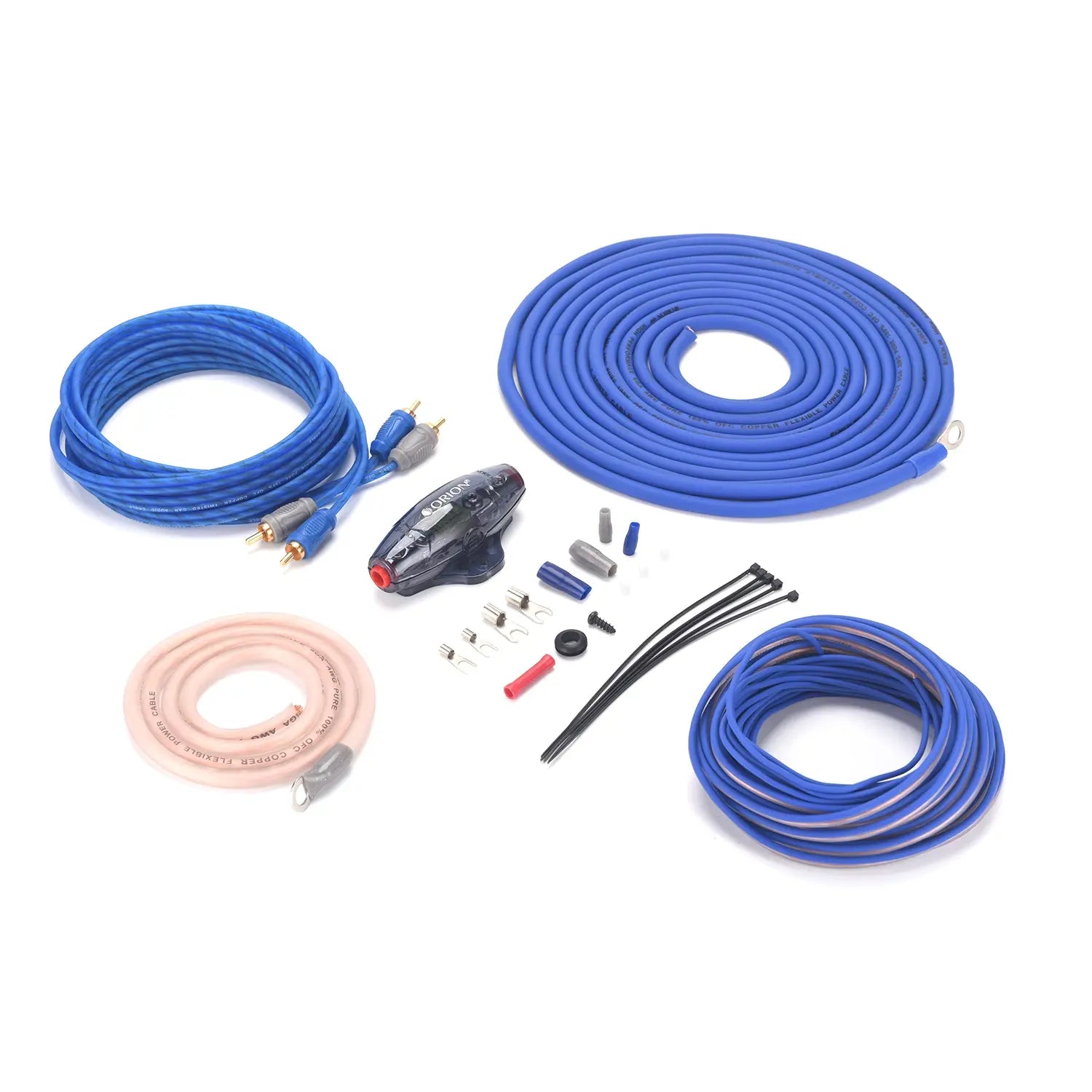 Orion ORION 8-GAUGE 100% OXYGEN FREE COPPER (OFC) AMPLIFIER WIRING KIT I XTRCOPPERKIT8