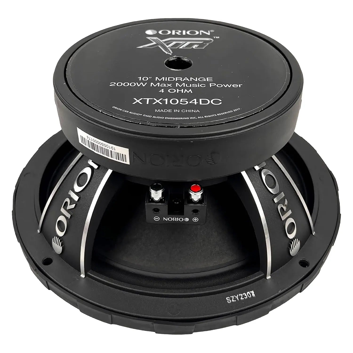 Orion XTX1054DC - 10 inch 4 Ohm Dust Cap Midrange Speaker