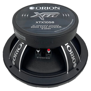 Orion XTX1058 - 10 inch 8 Ohm Midrange Speaker