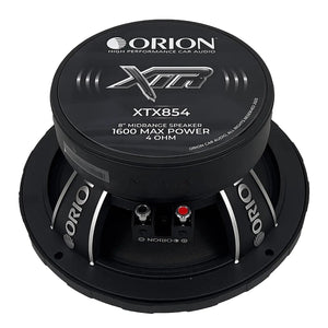 Orion XTX854 - 8 inch 4 Ohm Midrange Speaker