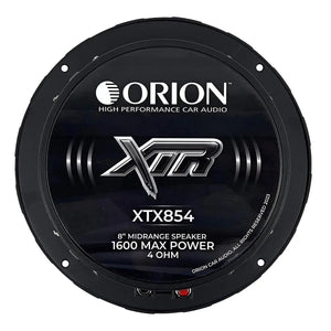 Orion XTX854 - 8 inch 4 Ohm Midrange Speaker